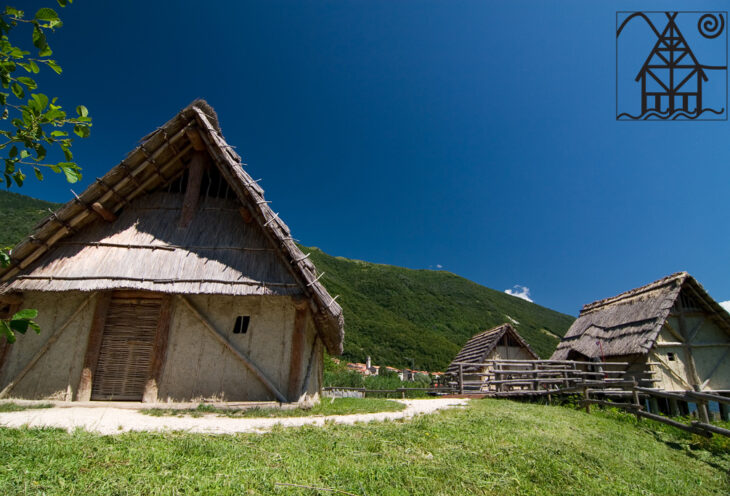 Fig. 4. All the pile dwellings of Livelet.